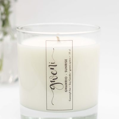 Sunrise Scented Soy Wax Candle, 25cl