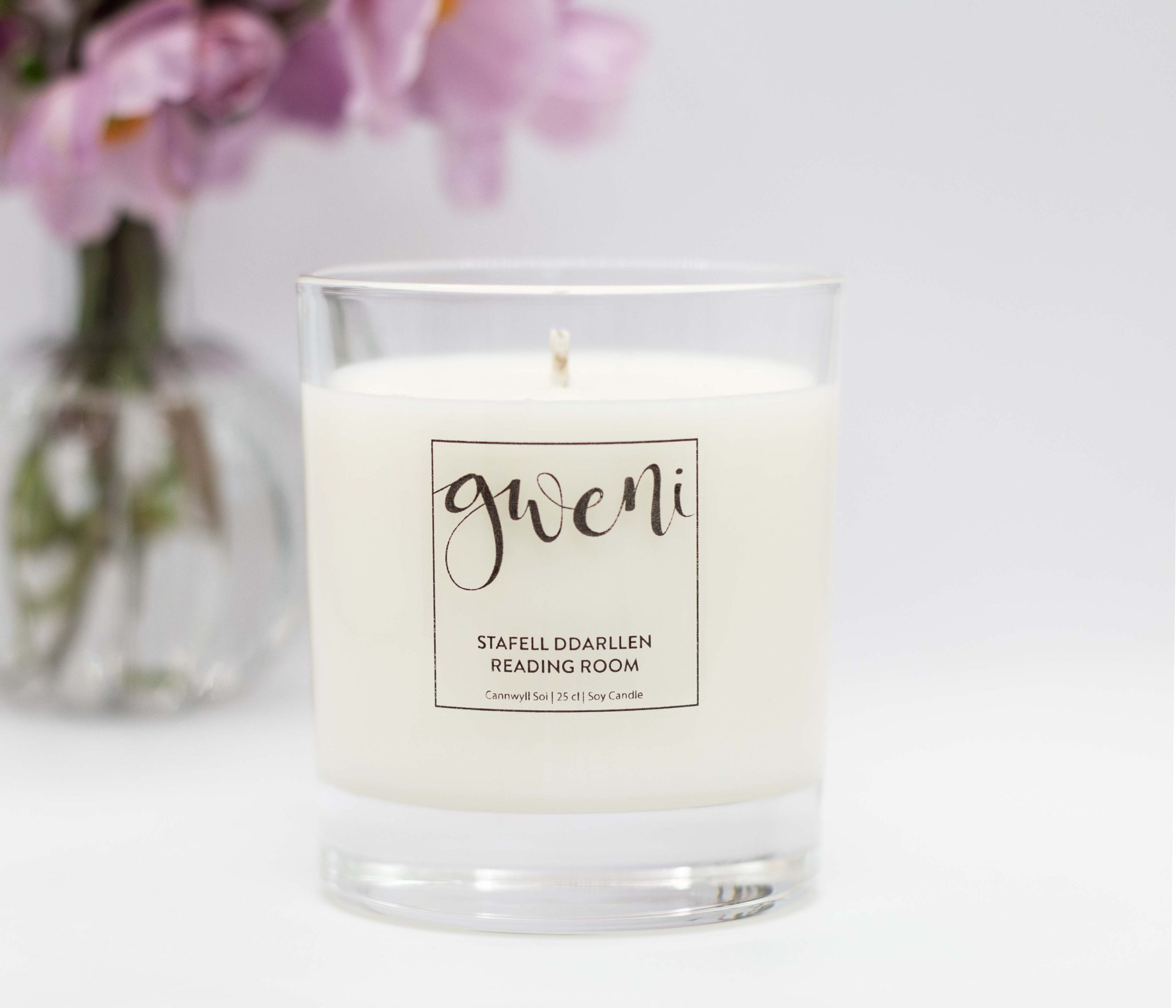 Reading Room Scented Soy Wax Candle, 25cl